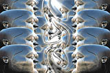 a look full of gentleness